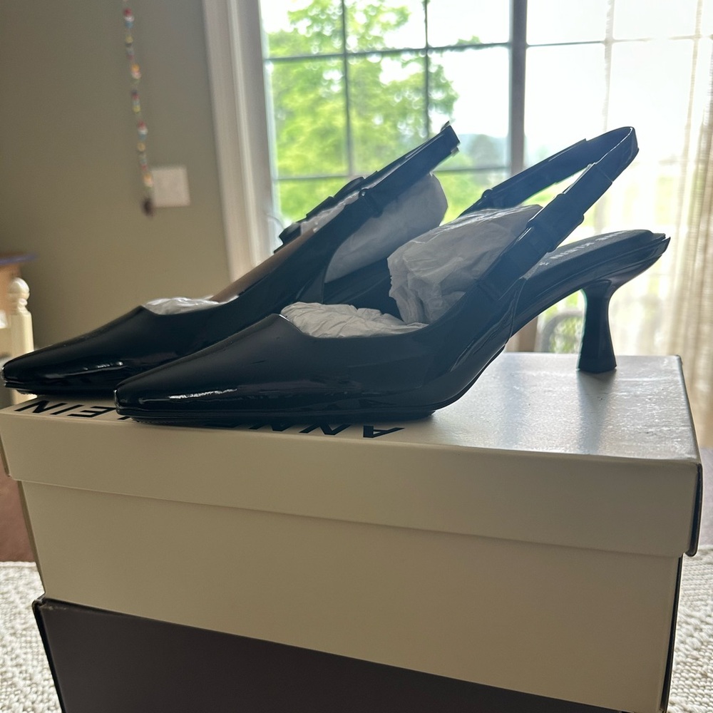Anne Klein Black Classic Heels